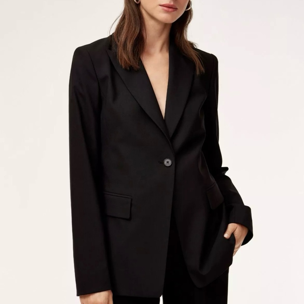 Babaton | Xavier Blazer in Black Size 10